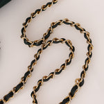 Chanel 1988 Green Suede Oval Tassel Camera Bag 24K GP - FashioNica