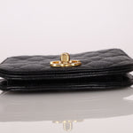 Chanel 1989 24K GP Caviar Turnlock Flap Waist Bag - FashioNica