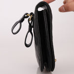 Chanel 1989 24K GP Caviar Turnlock Flap Waist Bag - FashioNica