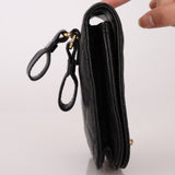 Chanel 1989 24K GP Caviar Turnlock Flap Waist Bag - FashioNica