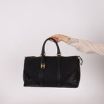 Chanel 1989 Canvas and Leather Weekender 24K GP - FashioNica