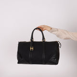 Chanel 1989 Canvas and Leather Weekender 24K GP - FashioNica