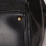 Chanel 1989 Canvas and Leather Weekender 24K GP - FashioNica