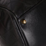 Chanel 1989 Canvas and Leather Weekender 24K GP - FashioNica