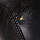 Chanel 1989 Canvas and Leather Weekender 24K GP - FashioNica