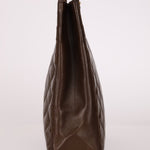 Chanel 1989 Chocolate Lambskin Chain Tote - FashioNica