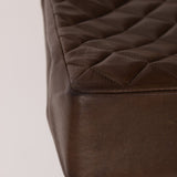 Chanel 1989 Chocolate Lambskin Chain Tote - FashioNica