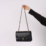 Chanel 1989 Lambskin Medium Double Flap - FashioNica