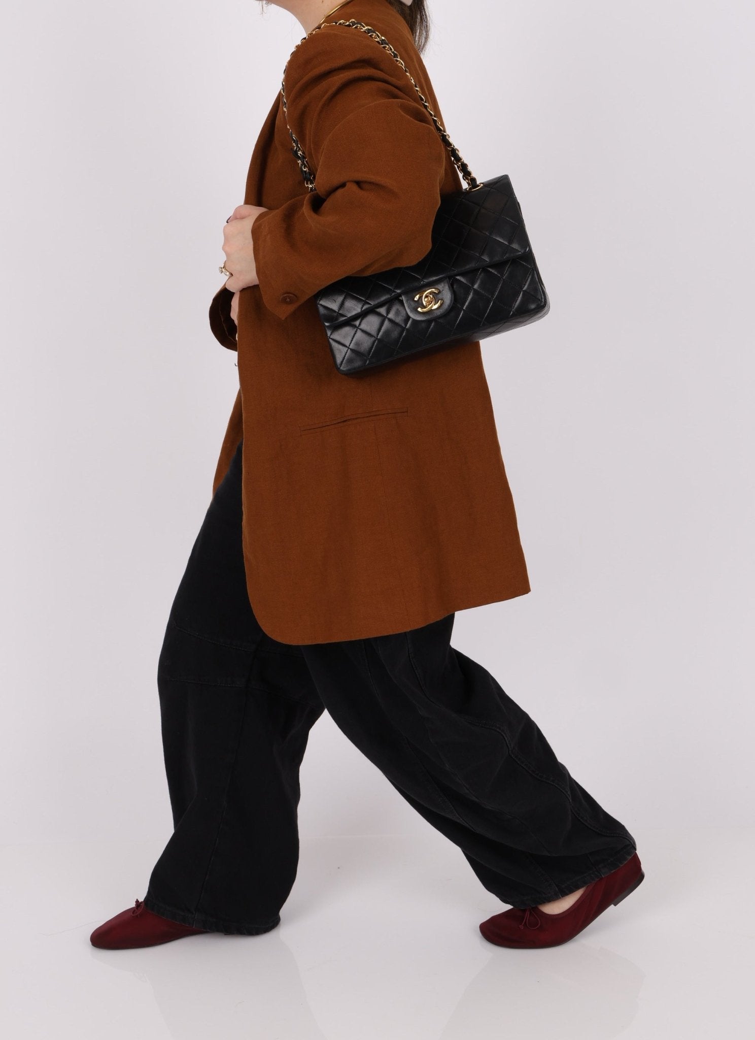 Chanel 1989 Lambskin Medium Double Flap - FashioNica