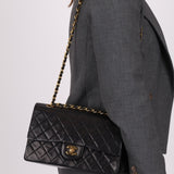 Chanel 1989 Lambskin Medium Double Flap - FashioNica