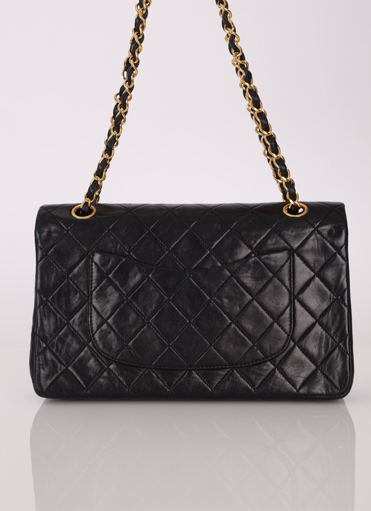 Chanel 1989 Lambskin Medium Double Flap - FashioNica