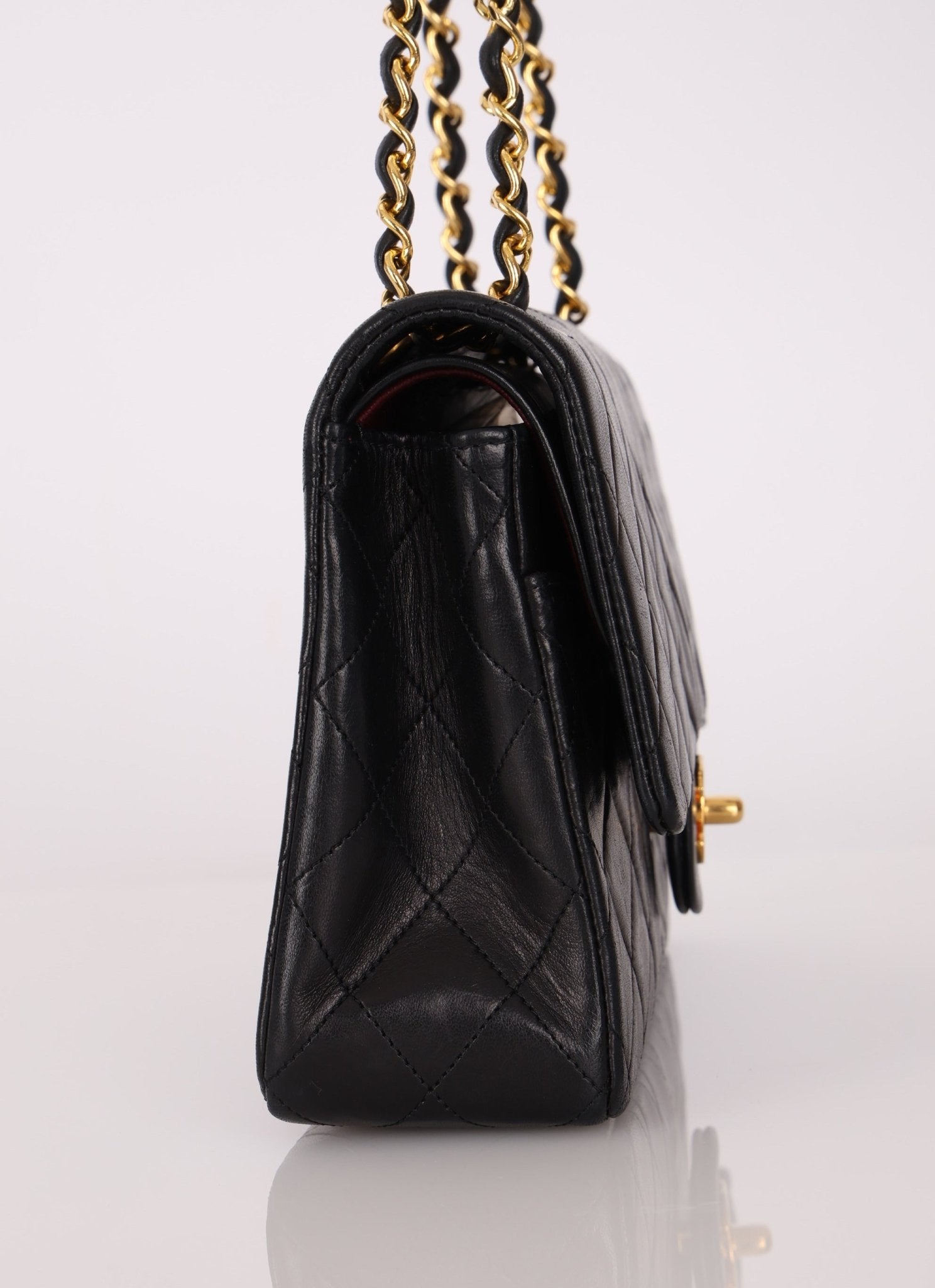 Chanel 1989 Lambskin Medium Double Flap - FashioNica