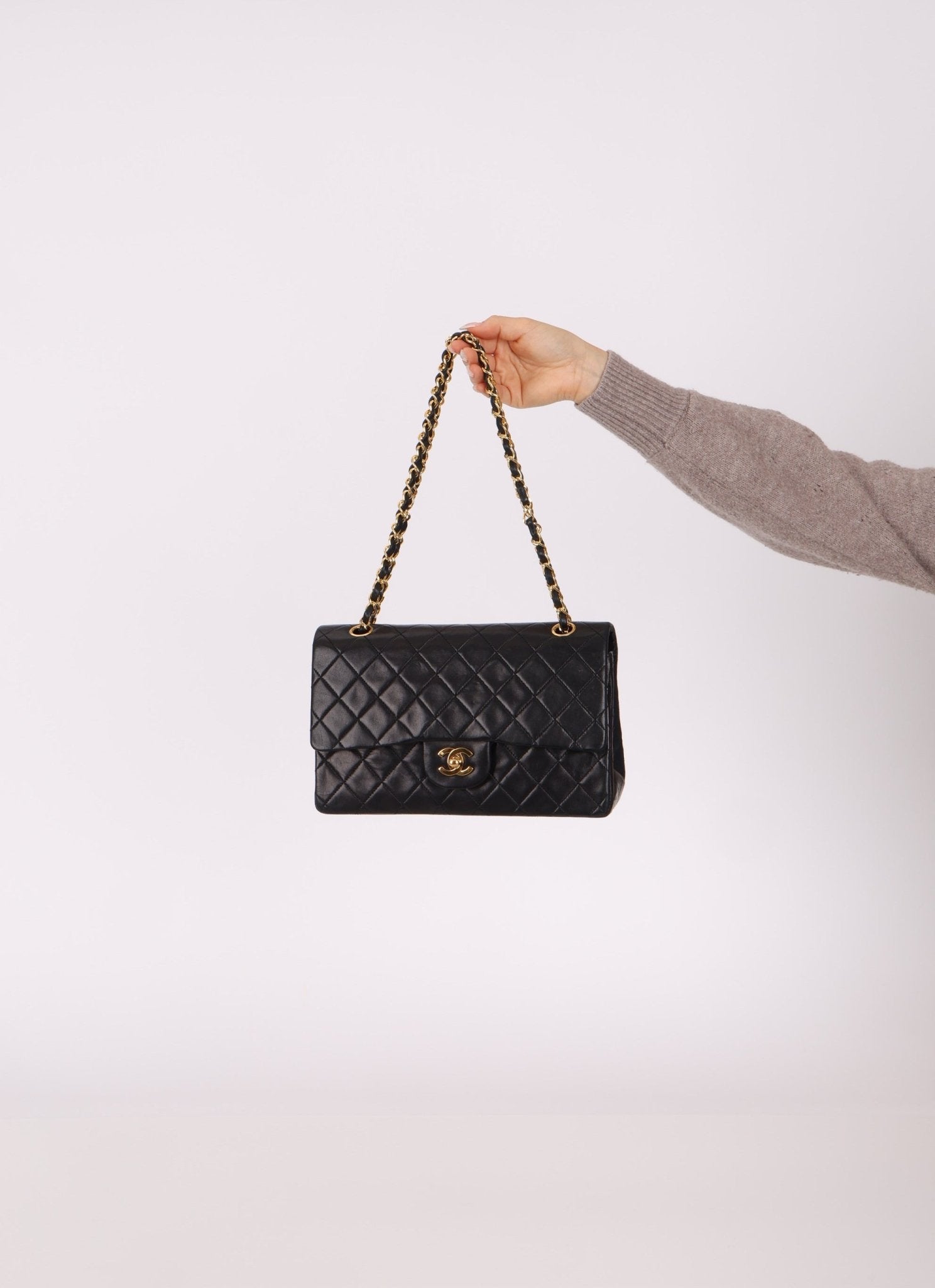 Chanel 1989 Lambskin Medium Double Flap - FashioNica