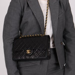 Chanel 1989 Lambskin Medium Double Flap - FashioNica