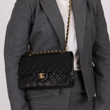 Chanel 1989 Lambskin Medium Double Flap - FashioNica