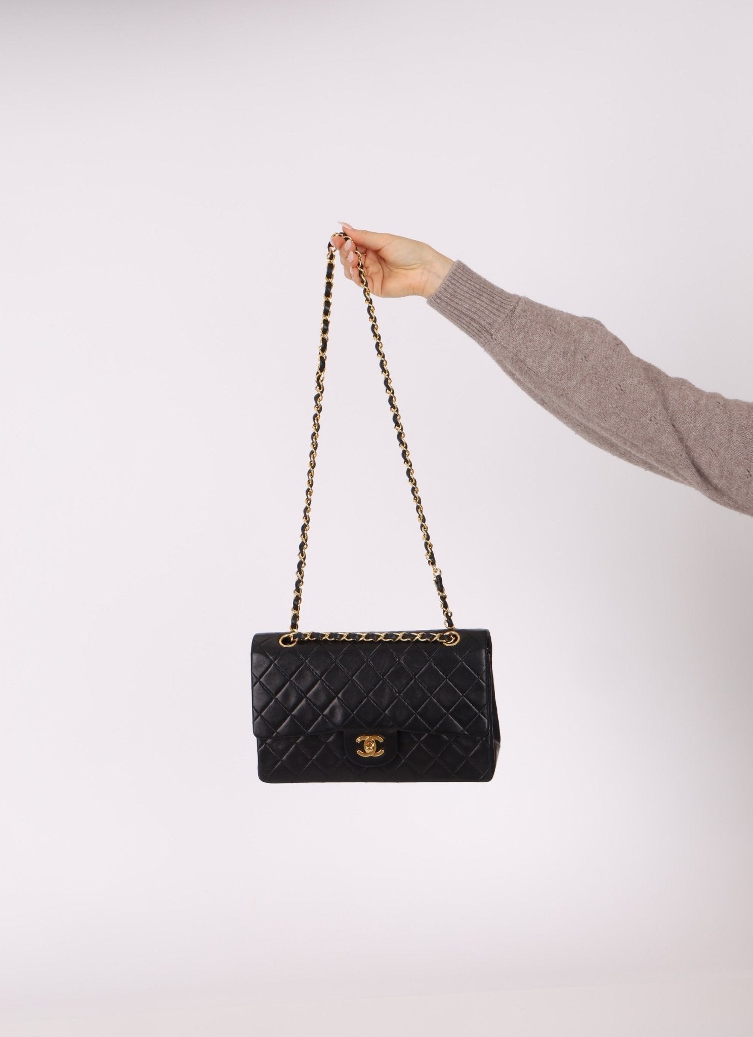 Chanel 1989 Lambskin Medium Double Flap - FashioNica