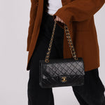 Chanel 1989 Lambskin Medium Double Flap - FashioNica