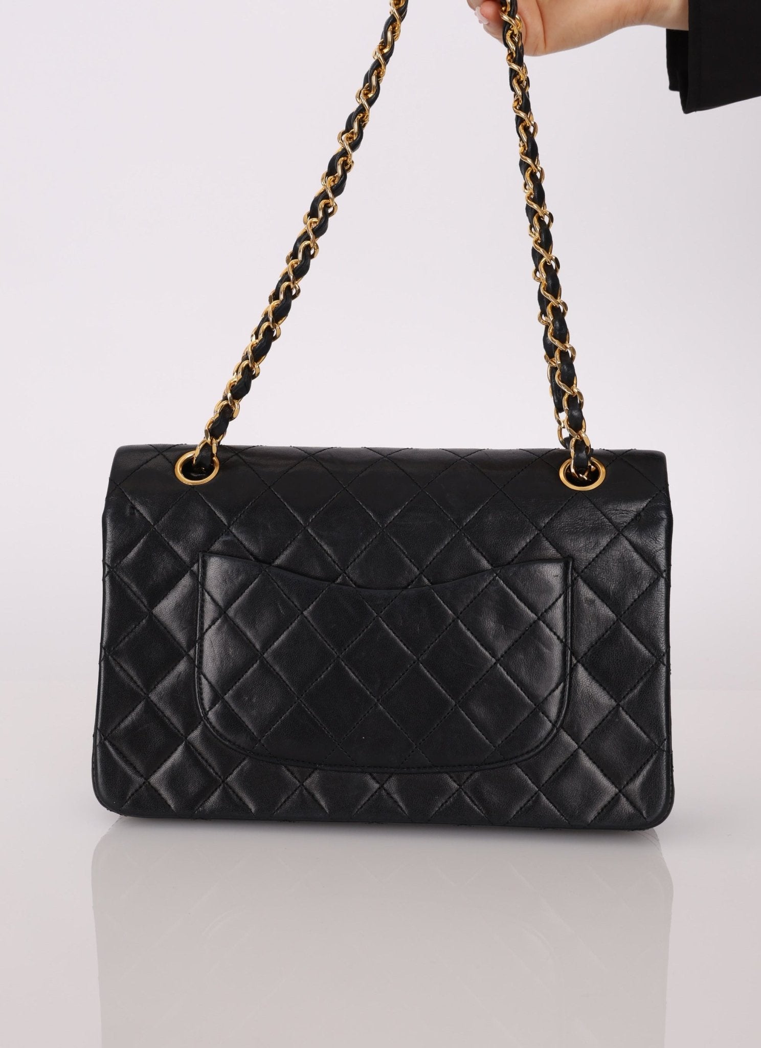 Chanel 1989 Lambskin Medium Double Flap - FashioNica