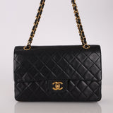 Chanel 1989 Lambskin Medium Double Flap - FashioNica