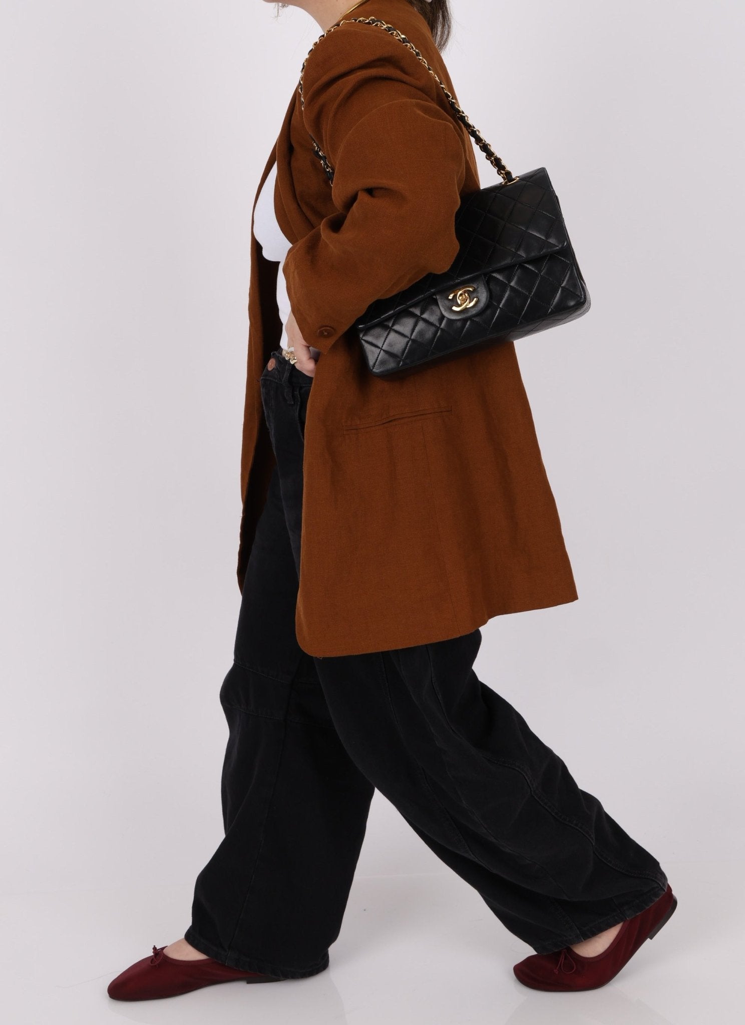 Chanel 1989 Lambskin Medium Double Flap - FashioNica