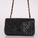 Chanel 1989 Lambskin Turnlock Full Flap 24k GP - FashioNica