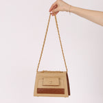 Chanel 1989 Lambskin Two - Tone Trapezoid Single Flap w/ Cardholder - FashioNica