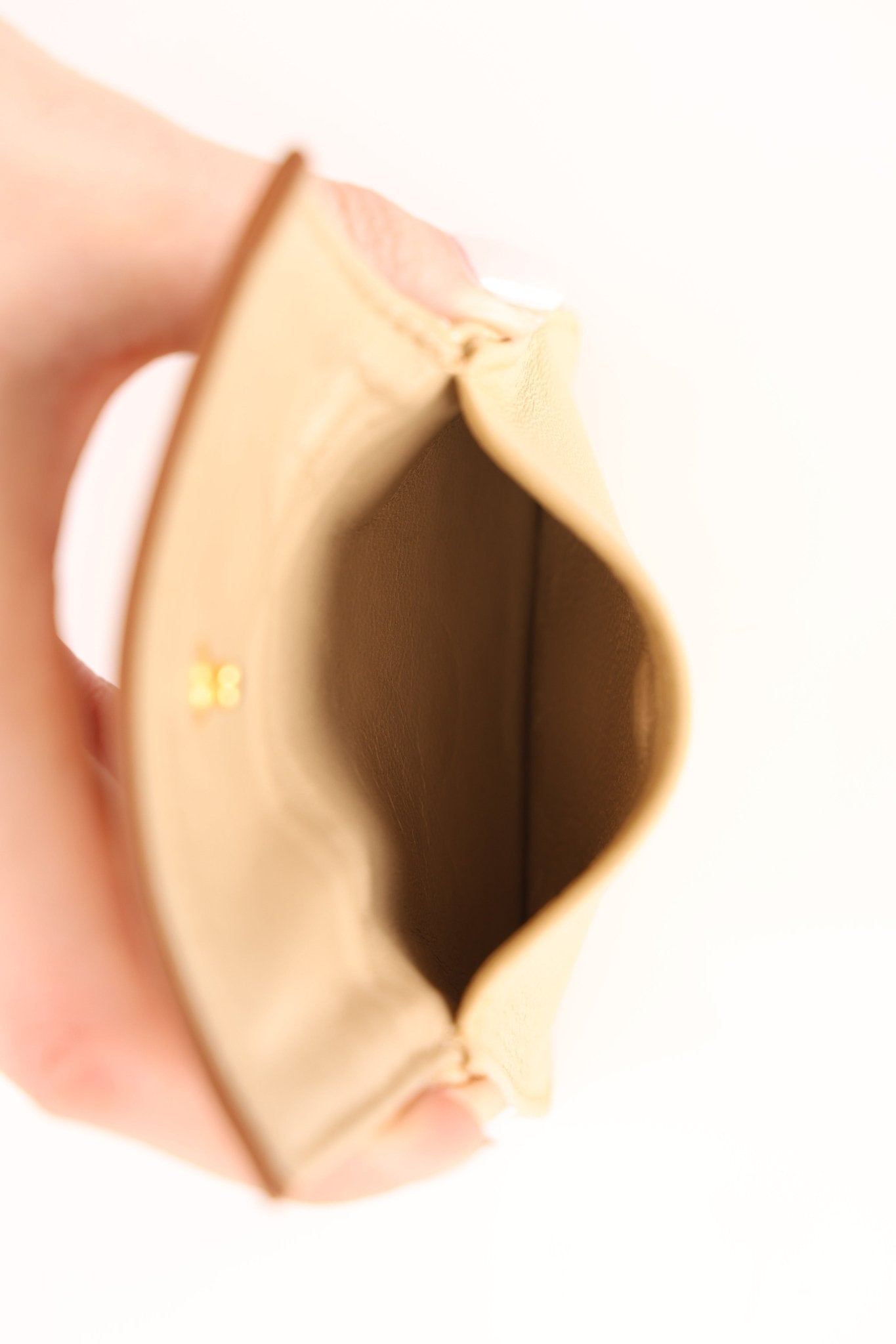 Chanel 1989 Lambskin Two - Tone Trapezoid Single Flap w/ Cardholder - FashioNica