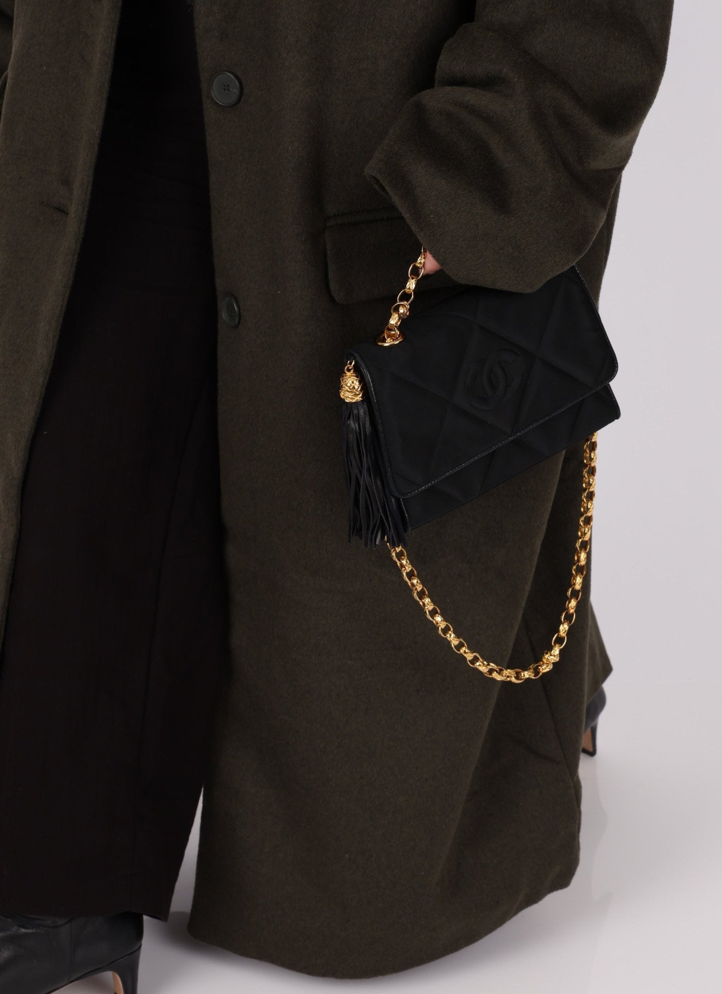 Chanel 1989 Nylon Bijoux Flap Bag - FashioNica