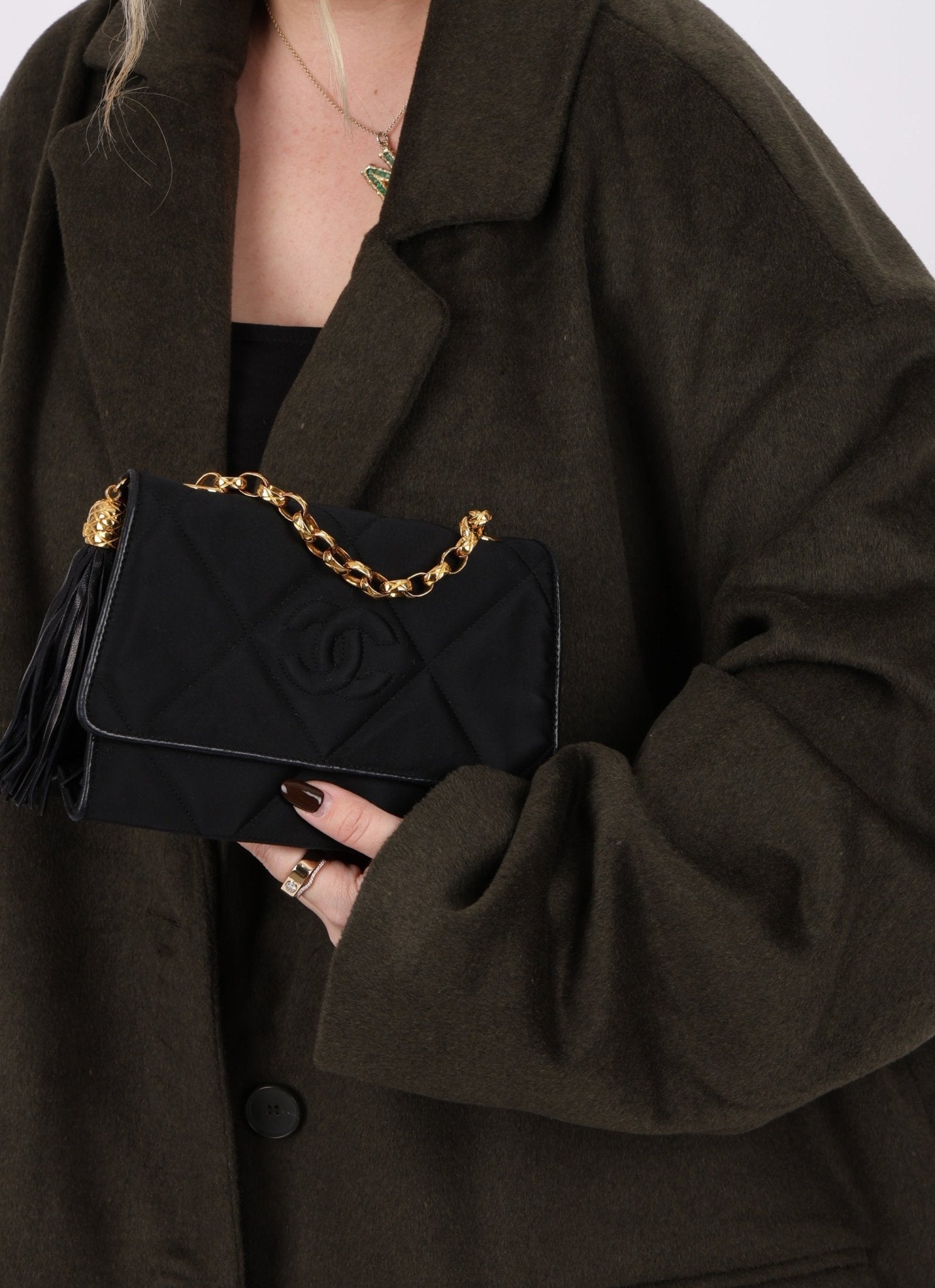 Chanel 1989 Nylon Bijoux Flap Bag - FashioNica