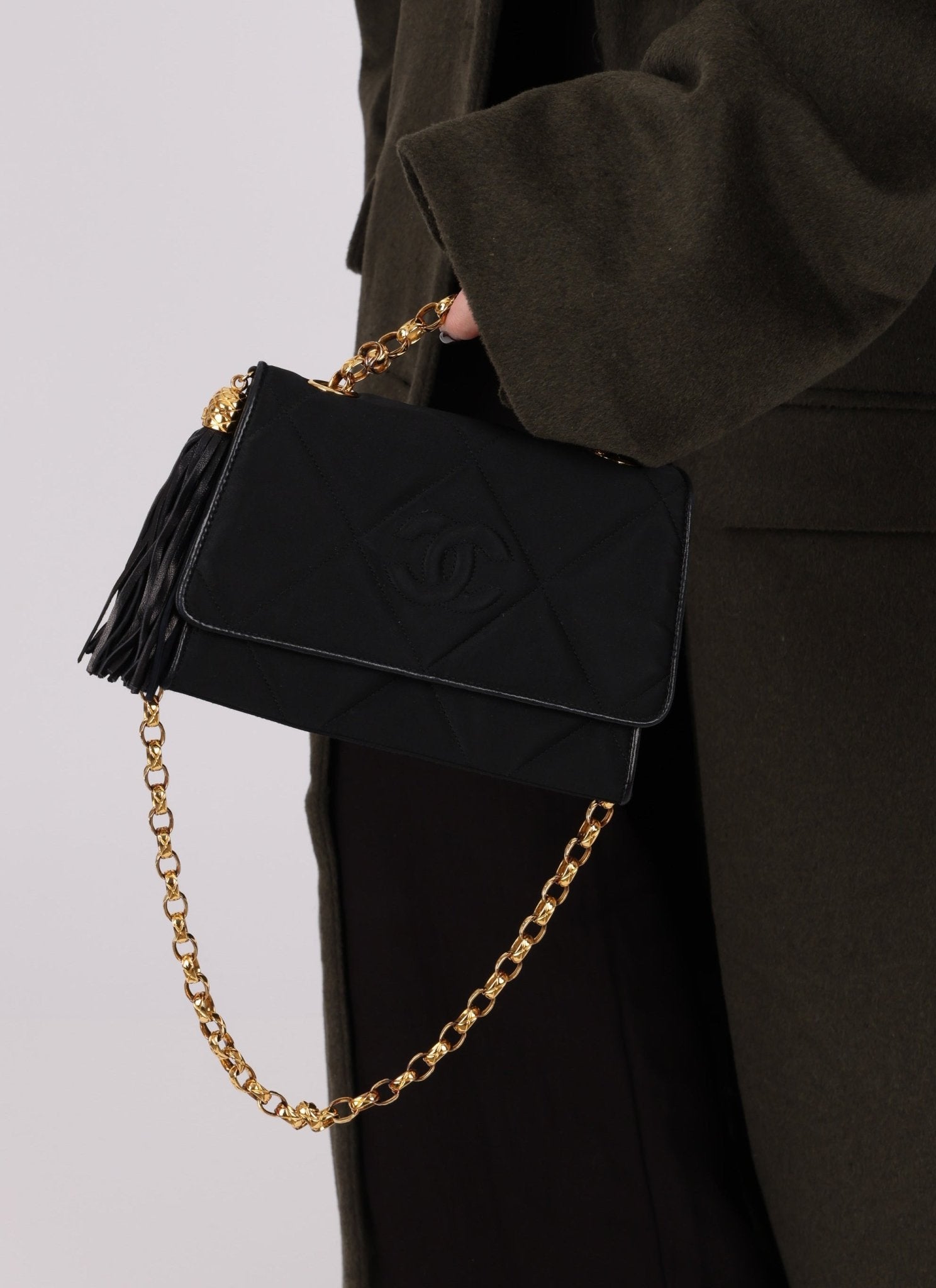 Chanel 1989 Nylon Bijoux Flap Bag - FashioNica