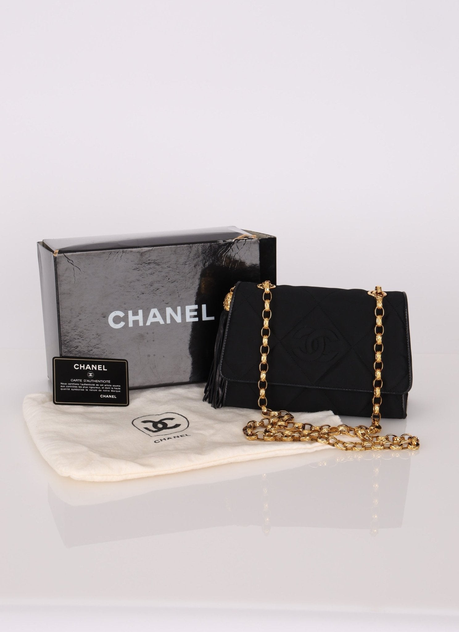 Chanel 1989 Nylon Bijoux Flap Bag - FashioNica