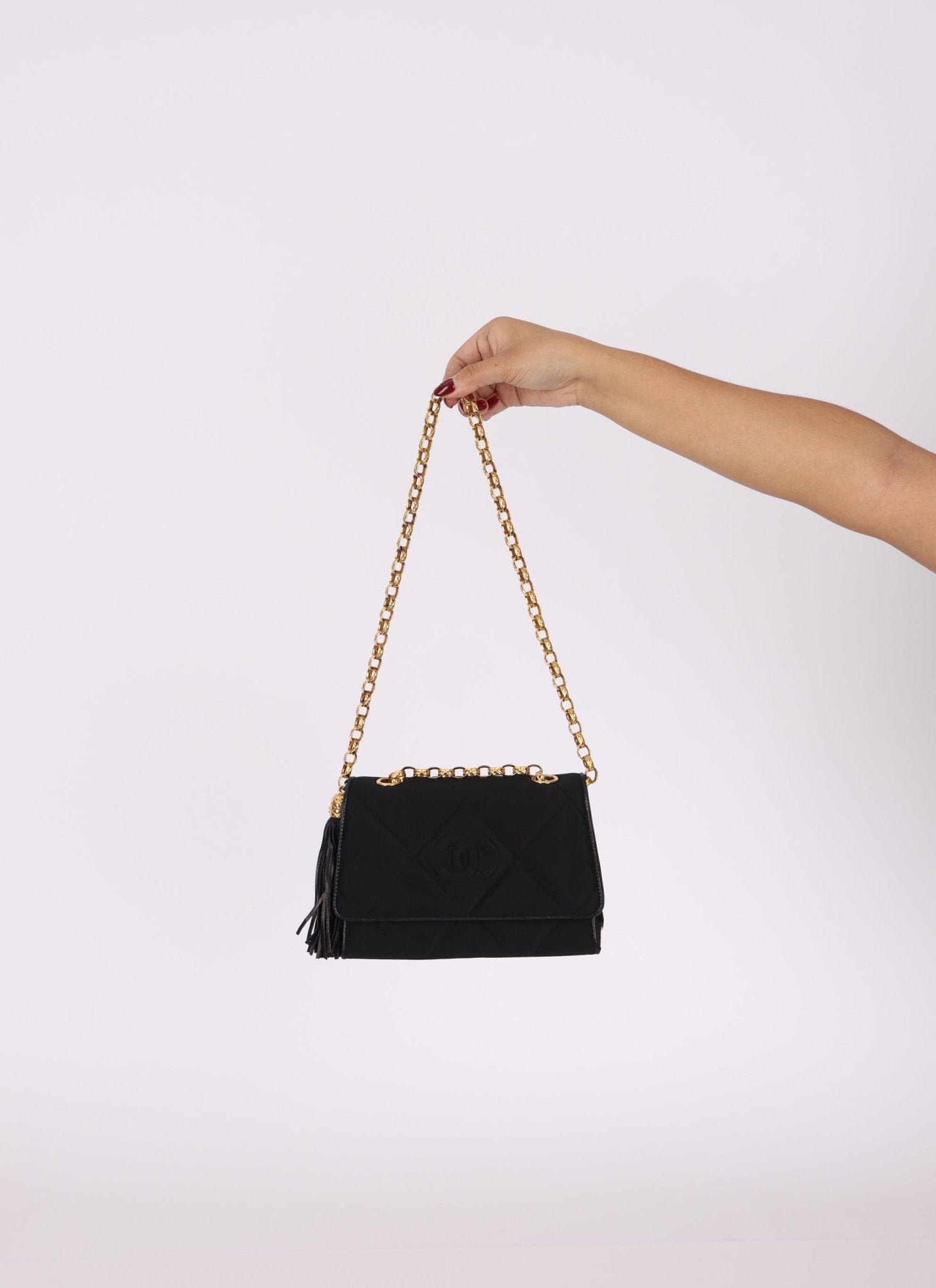 Chanel 1989 Nylon Bijoux Flap Bag - FashioNica