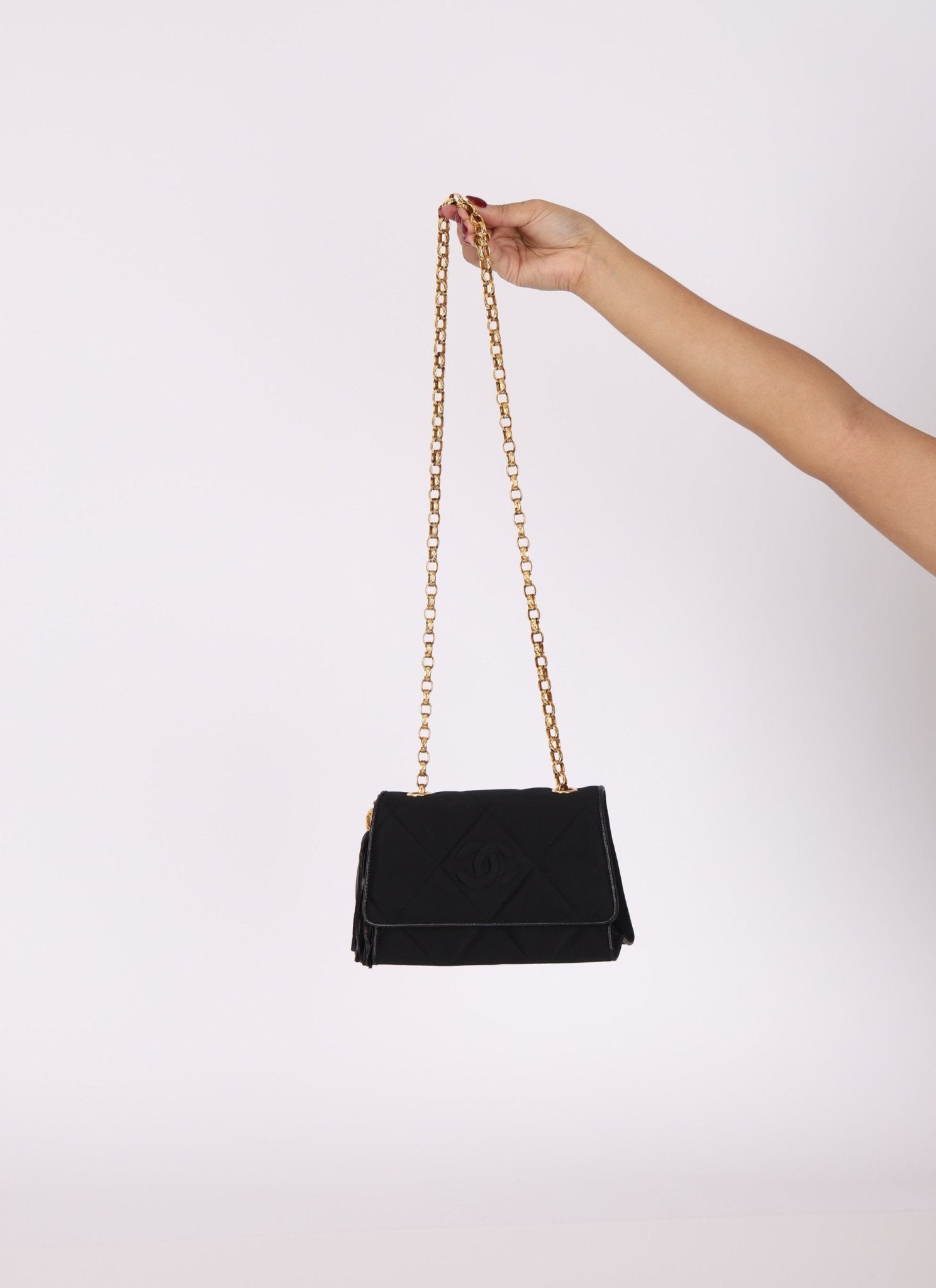 Chanel 1989 Nylon Bijoux Flap Bag - FashioNica