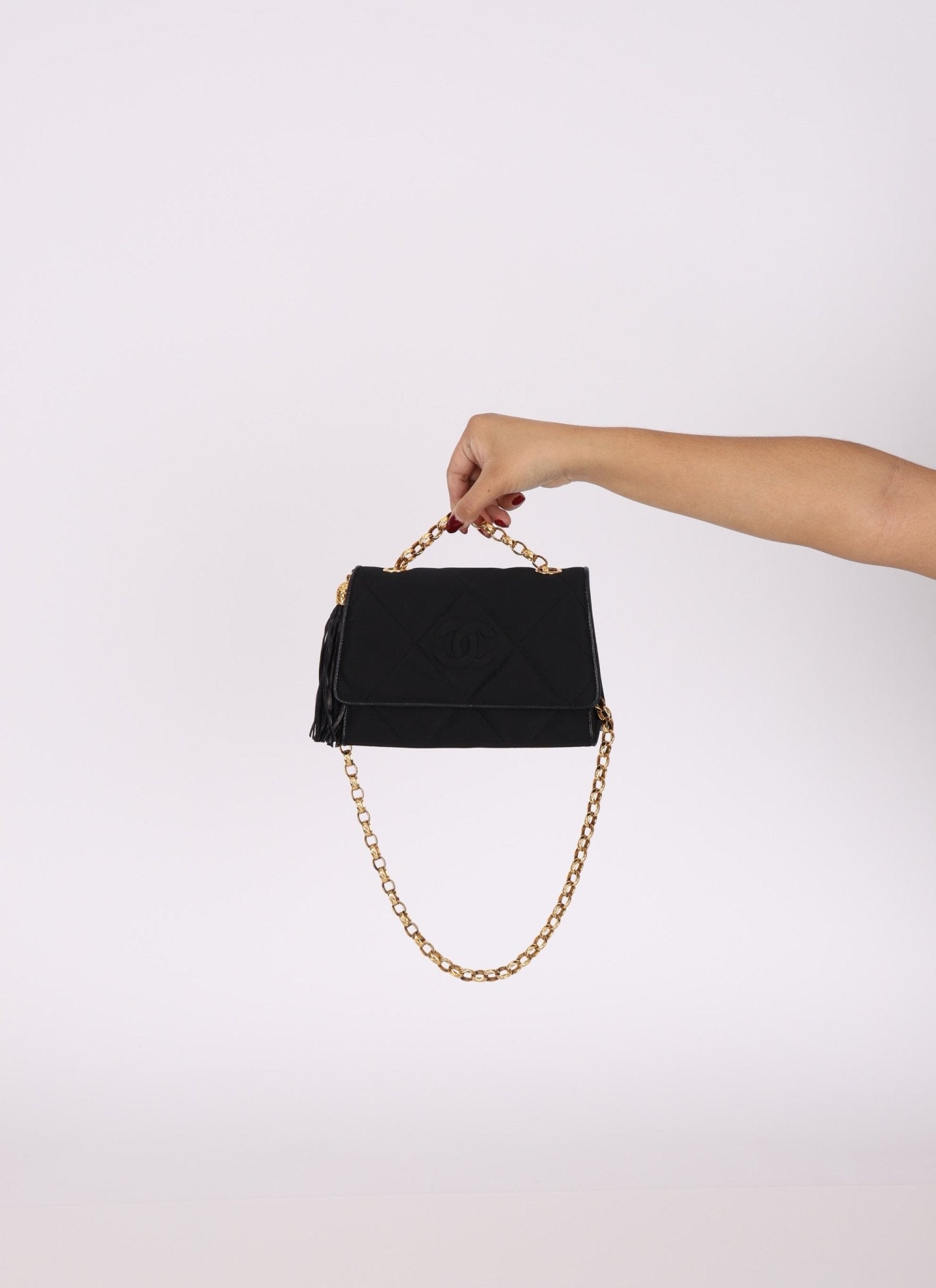 Chanel 1989 Nylon Bijoux Flap Bag - FashioNica