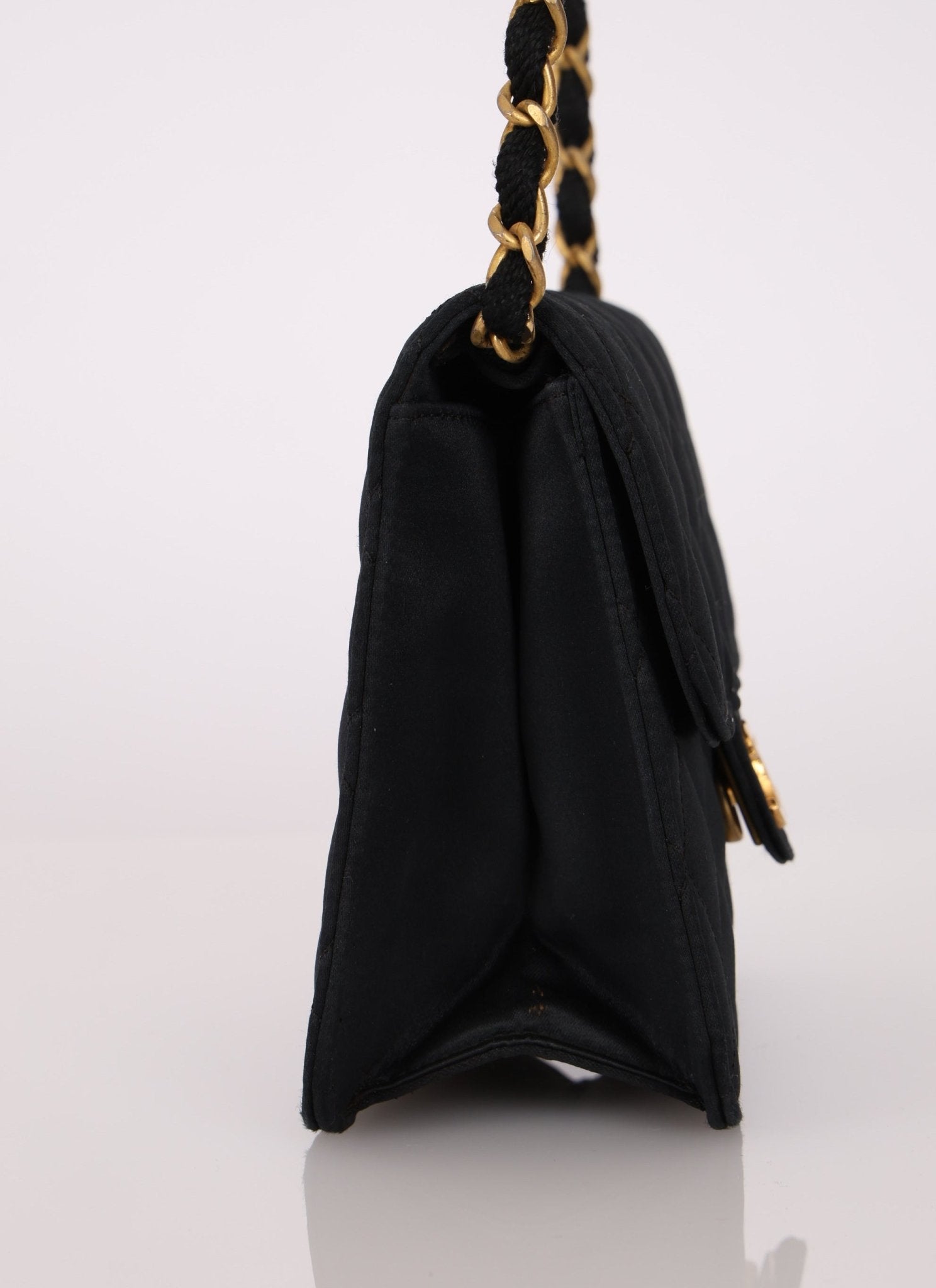 Chanel 1989 Satin Mini Square Flap - FashioNica