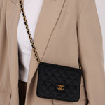 Chanel 1989 Satin Mini Square Flap - FashioNica