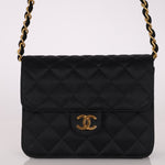 Chanel 1989 Satin Mini Square Flap - FashioNica