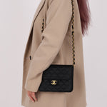 Chanel 1989 Satin Mini Square Flap - FashioNica