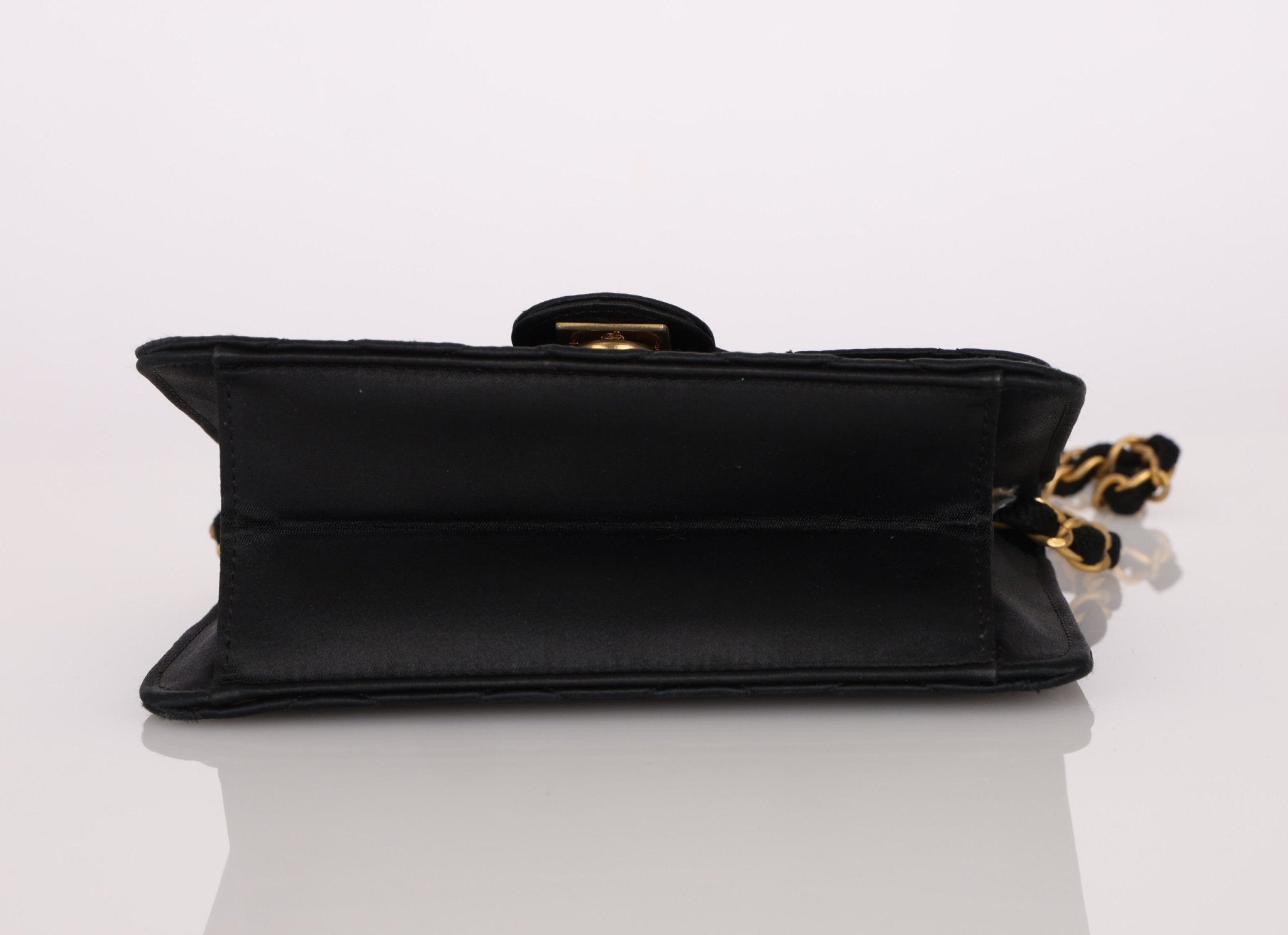 Chanel 1989 Satin Mini Square Flap - FashioNica