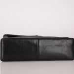 Chanel 1989 Vintage Lambskin Wave Single Flap with Chanel Wallet - FashioNica