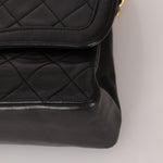 Chanel 1989 Vintage Lambskin Wave Single Flap with Chanel Wallet - FashioNica