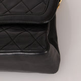 Chanel 1989 Vintage Lambskin Wave Single Flap with Chanel Wallet - FashioNica