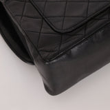 Chanel 1989 Vintage Lambskin Wave Single Flap with Chanel Wallet - FashioNica
