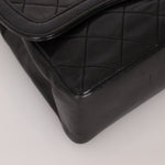 Chanel 1989 Vintage Lambskin Wave Single Flap with Chanel Wallet - FashioNica