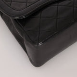 Chanel 1989 Vintage Lambskin Wave Single Flap with Chanel Wallet - FashioNica