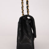 Chanel 1990 Lambskin Small Classic Double Flap Bag 24K GP - FashioNica