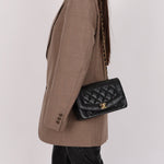 Chanel 1990 Lambskin Small Diana Bag 24K GP - FashioNica