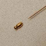 Chanel 1990s CC Crystal Brooch 24K GP - FashioNica