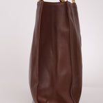 Chanel 1991 Calfskin Chocolate Chunky Chain Tote - FashioNica