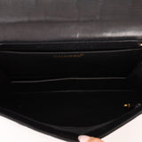 Chanel 1991 Grosgrain Chain Turnlock Single Flap 24k GP - FashioNica